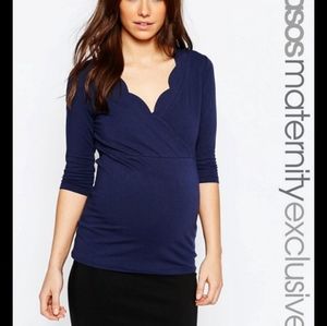 Asos maternity nursing top